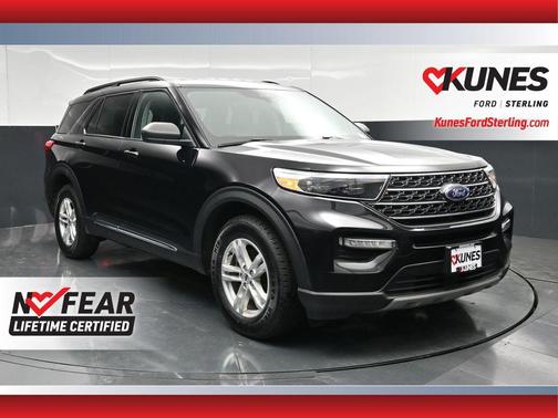 Black Metallic 2023 Ford Explorer XLT