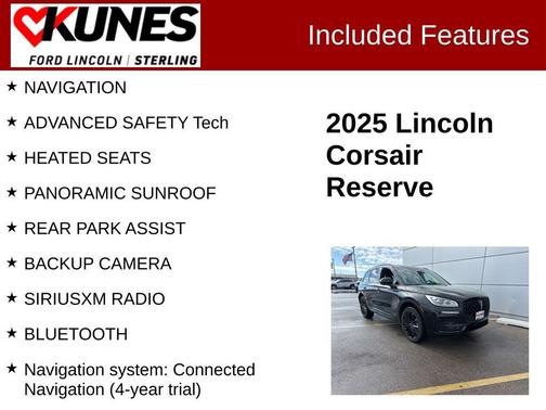 2025 Lincoln Corsair Reserve