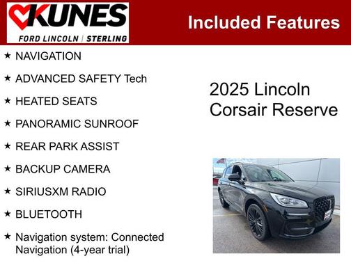 2025 Lincoln Corsair Reserve