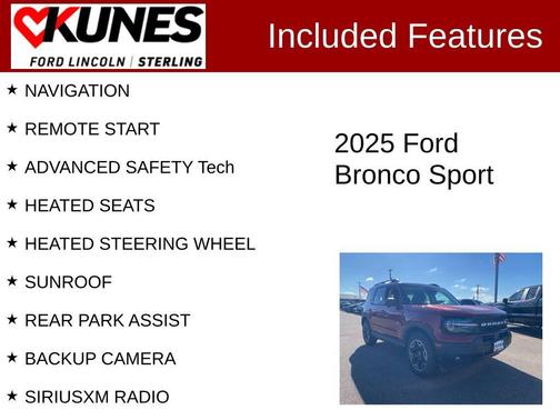 2025 Ford Bronco Sport Outer Banks