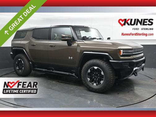 Deep Aurora Metallic (Dark Bronze) 2024 GMC HUMMER EV SUV 3X