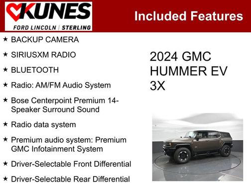Deep Aurora Metallic (Dark Bronze) 2024 GMC HUMMER EV SUV 3X