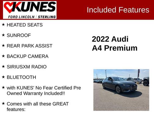 2022 Audi A4 40 Premium