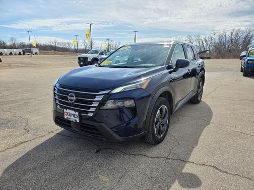 Deep Ocean Blue Pearl 2025 Nissan Rogue SV