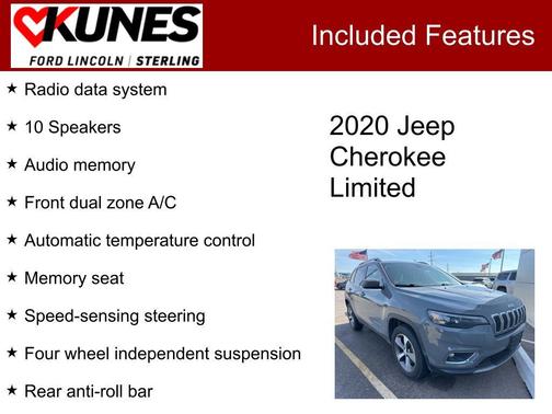 2020 Jeep Cherokee Limited