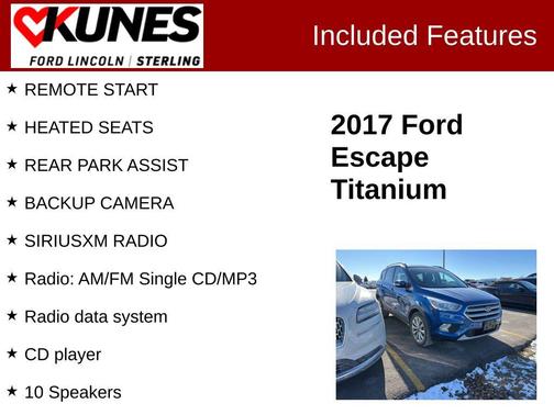 2017 Ford Escape Titanium