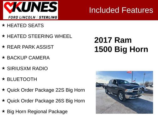 2017 RAM 1500 Big Horn