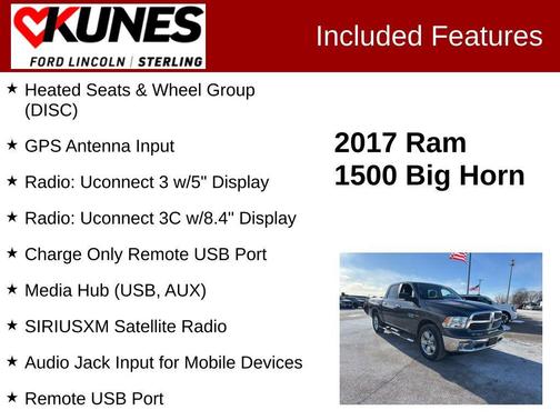 2017 RAM 1500 Big Horn