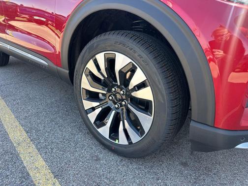 Red Metallic 2026 Ford Explorer Platinum