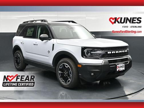Space White Metallic 2026 Ford Bronco Sport Outer Banks