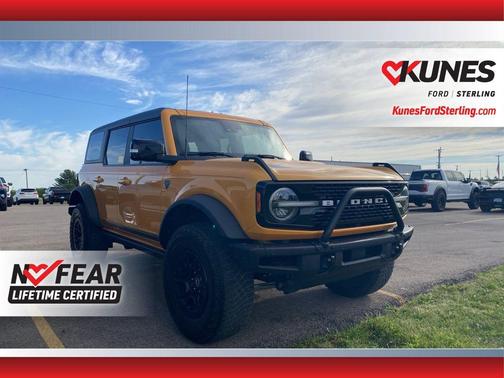 Orange Metallic 2021 Ford Bronco First Edition