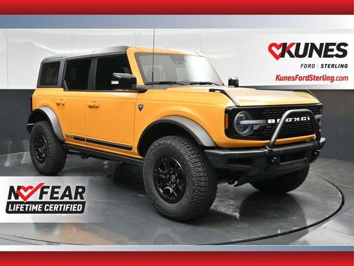 Orange Metallic 2021 Ford Bronco First Edition