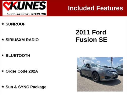 2011 Ford Fusion SE