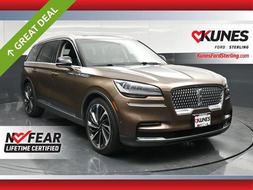 Smoke Metallic 2022 Lincoln Aviator Reserve AWD