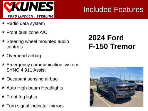 Carbonized Gray Metallic 2024 Ford F-150 Tremor