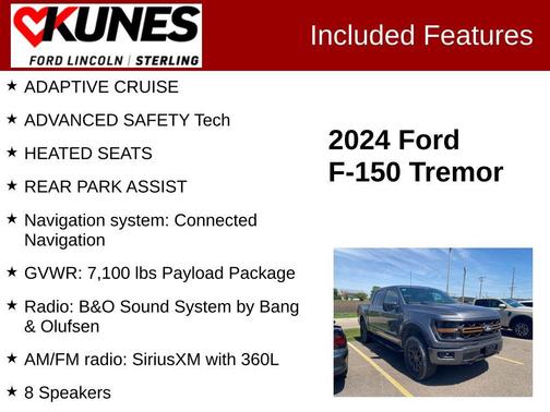 Carbonized Gray Metallic 2024 Ford F-150 Tremor