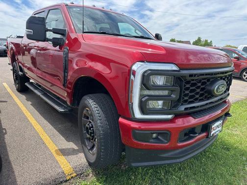 Rapid Red Metallic Tinted Clearcoat 2024 Ford F-250 Lariat