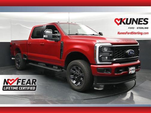 Rapid Red Metallic Tinted Clearcoat 2024 Ford F-250 Lariat