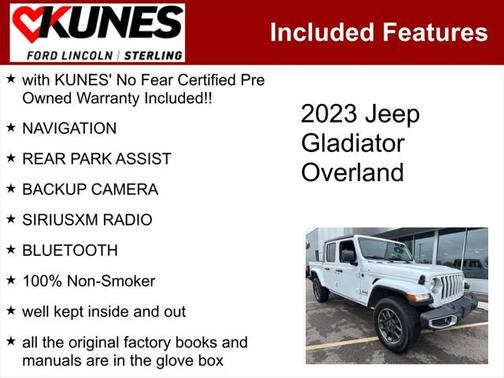 2023 Jeep Gladiator Overland