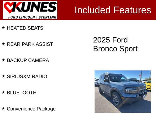 2025 Ford Bronco Sport Big Bend