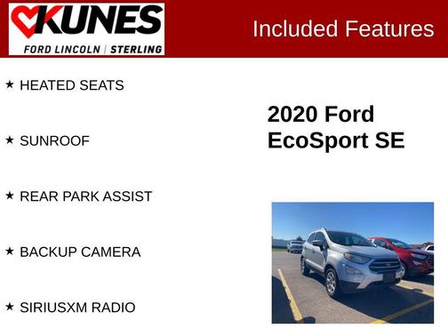 2020 Ford EcoSport SE