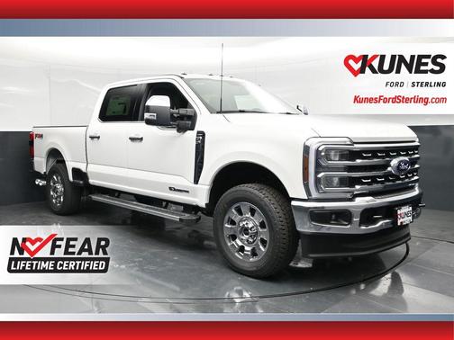 Star White Metallic Tri-Coat 2026 Ford F-250 Lariat
