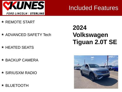 2024 Volkswagen Tiguan 2.0T SE