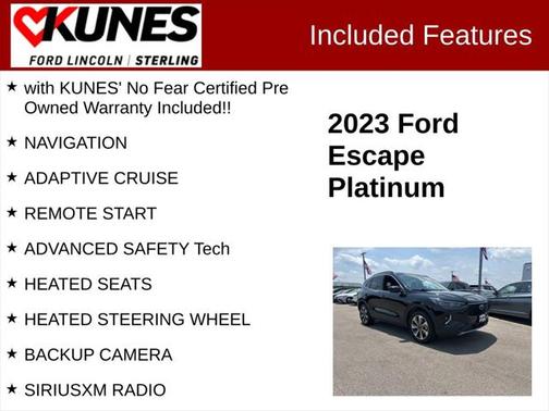 2023 Ford Escape Platinum