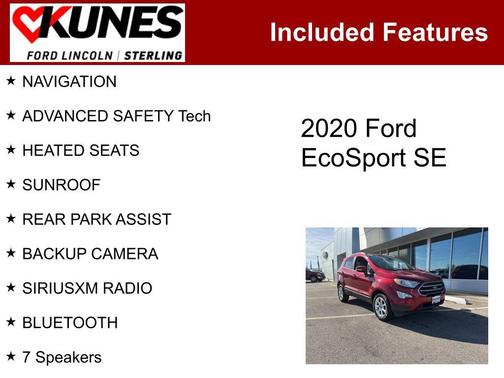 2020 Ford EcoSport SE