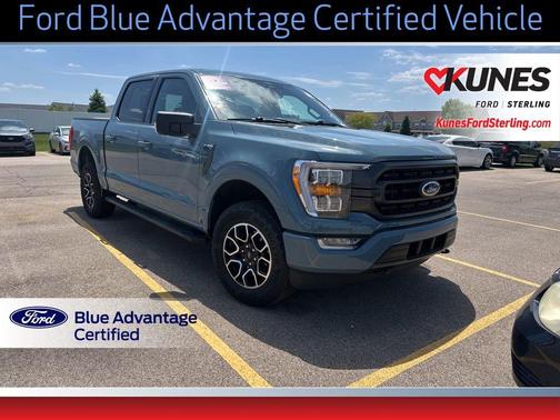 Area 51 Blue 2023 Ford F-150 XLT
