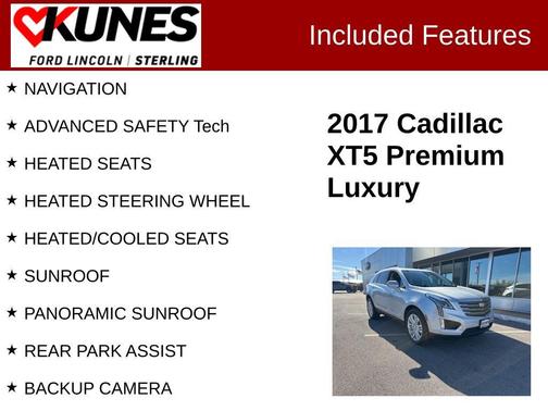 2017 Cadillac XT5 Premium Luxury