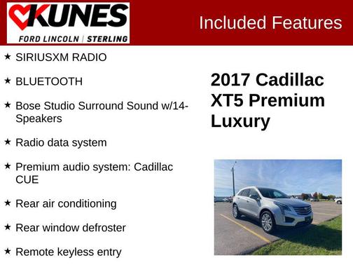 2017 Cadillac XT5 Premium Luxury