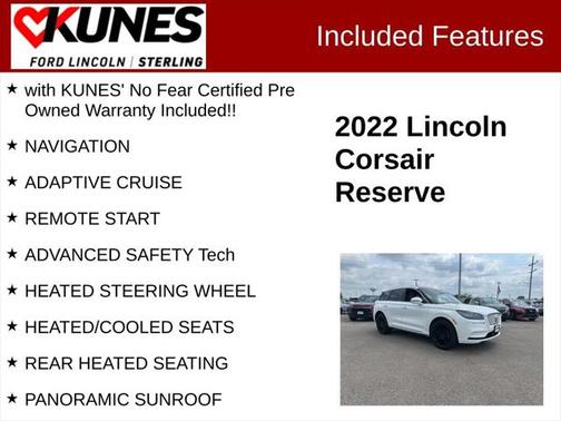 2022 Lincoln Corsair Reserve