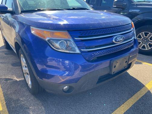 Blue Metallic 2014 Ford Explorer Limited
