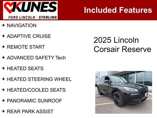 2025 Lincoln Corsair Reserve
