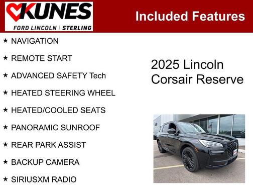 2025 Lincoln Corsair Reserve