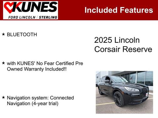 2025 Lincoln Corsair Reserve