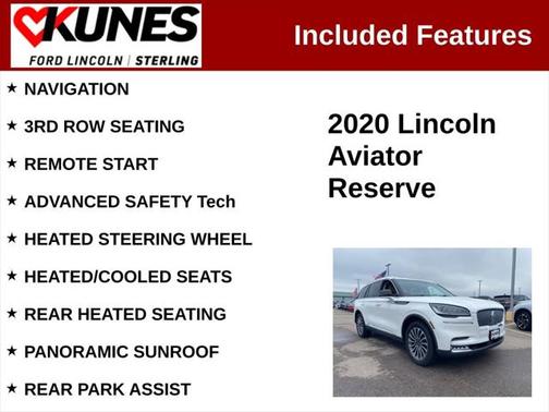 2020 Lincoln Aviator Reserve AWD
