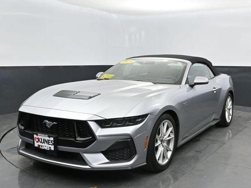 Iconic Silver Metallic 2025 Ford Mustang GT Premium