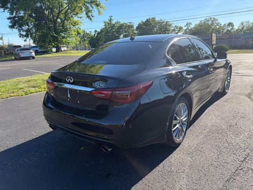 Black Obsidian 2020 INFINITI Q50 3.0t LUXE