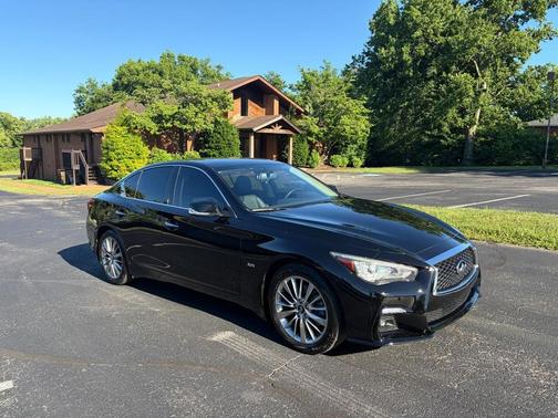 Black Obsidian 2020 INFINITI Q50 3.0t LUXE