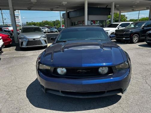 Blue 2010 Ford Mustang Base