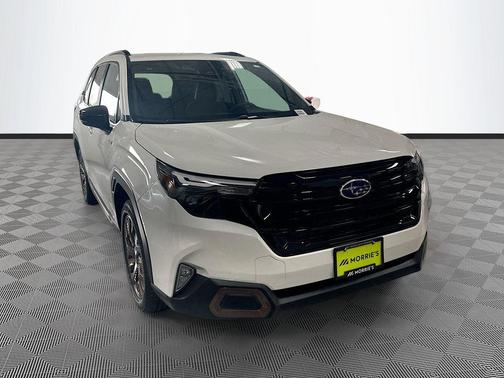 Crystal White Pearl 2026 Subaru Forester Hybrid Sport