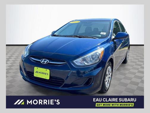 Pacific Blue Pearl 2017 Hyundai Accent SE