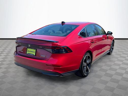 Radiant Red Metallic 2023 Honda Accord Hybrid Sport