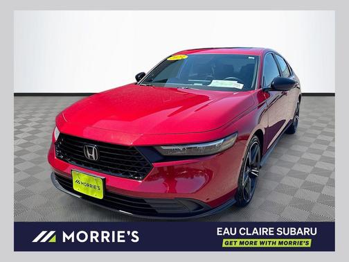 Radiant Red Metallic 2023 Honda Accord Hybrid Sport