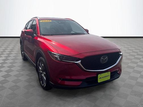 Soul Red Crystal Metallic 2021 Mazda CX-5 Signature