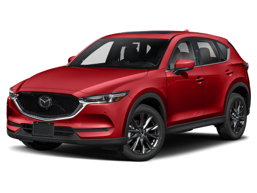 Soul Red Crystal Metallic 2021 Mazda CX-5 Signature