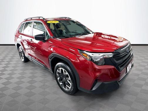 Crimson Red Pearl 2026 Subaru Forester Base