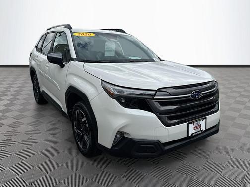 Crystal White Pearl 2026 Subaru Forester Limited